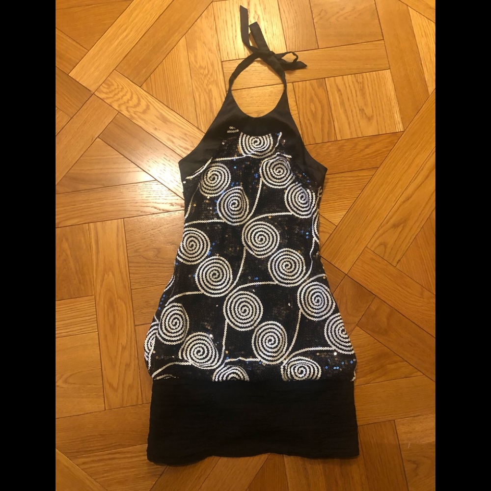 Halter dress by Bebe